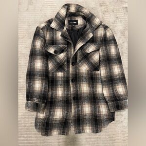 Fashion Nova Plaid Jacket Size Medium